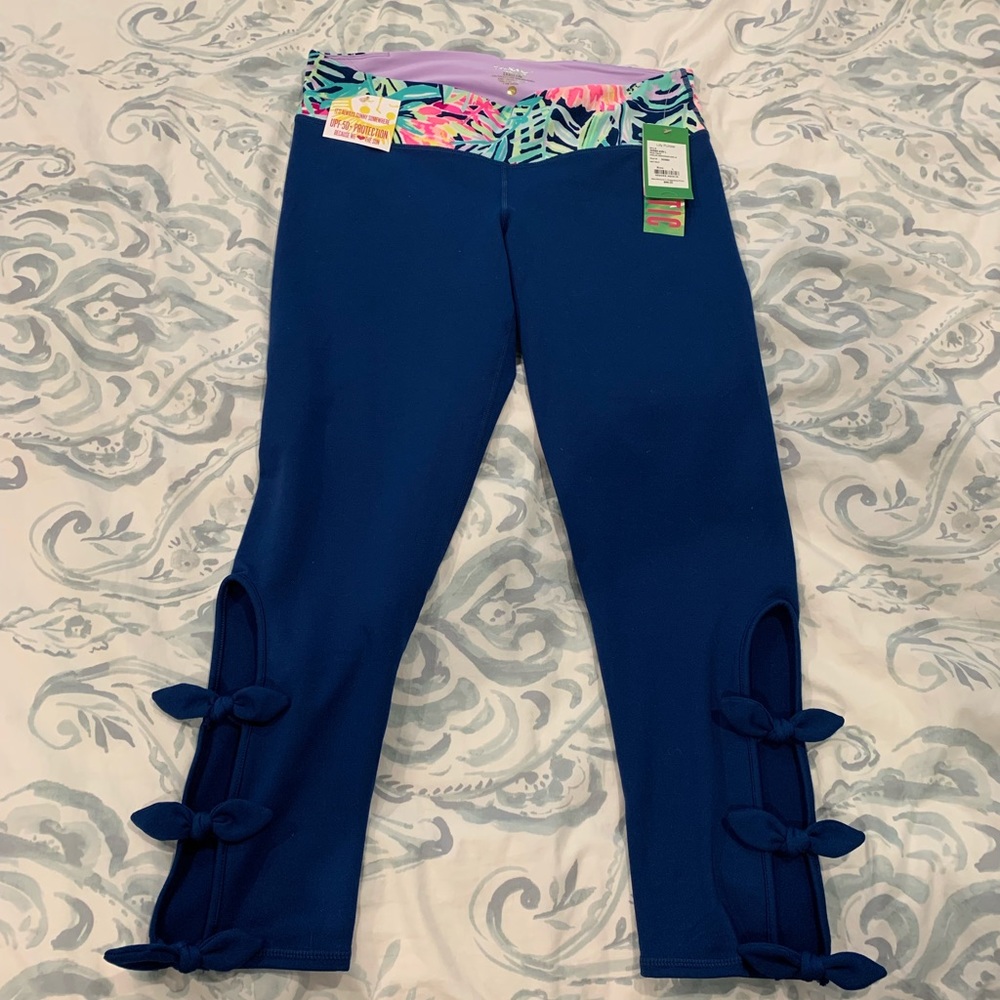 NWT Size Large Lilly Pulitzer Crop Leggings